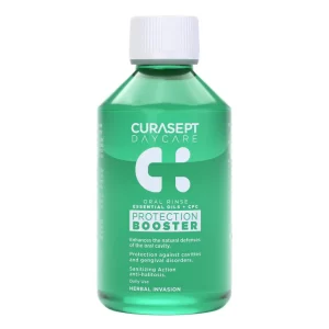 Curasept Daycare Booster Protection burnos skalavimo skystis Herbal Invasion