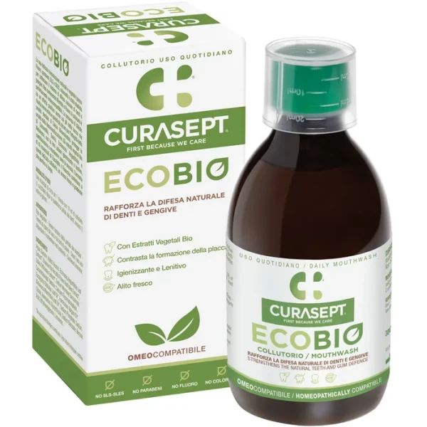 Curasept Eco BIO burnos skalavimo skystis