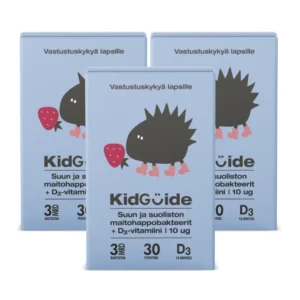 Kidguide x3 kursas